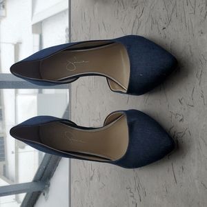 Jessica Simpson Livvy Denim Pumps